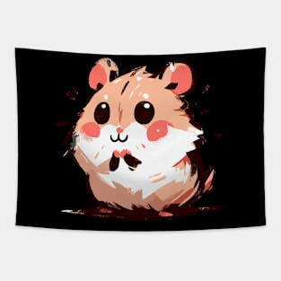 Cute little hamster Tapestry