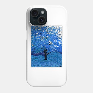 Trees of Blue Phone Case