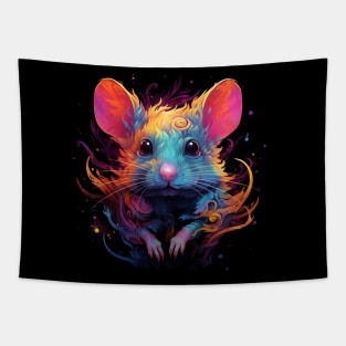 Neon Rodent #1 Tapestry