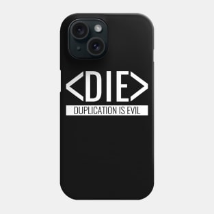 Duplication is Evil Phone Case