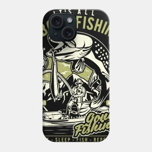 Eat Sleep Fish | Fishing Outdoors Sportsman | Gift Phone Case