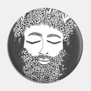 Forest Man Pin