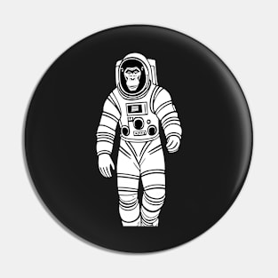 Gorilla Astronaut Pin