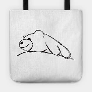 Smiley Bear Climbing Tote