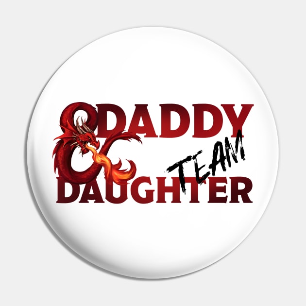 DND Daddy and Daughter Pin by Anilia