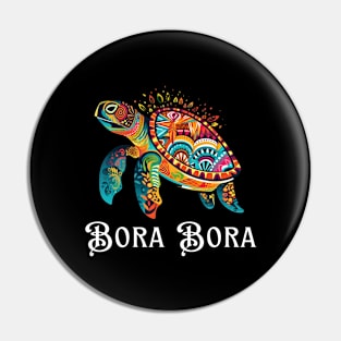 French Polynesia Bora Bora Pin