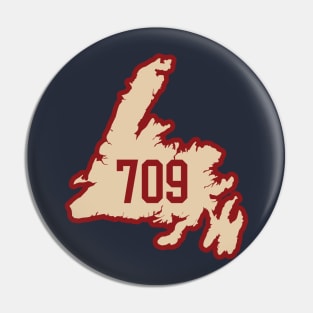 Island 709 Design || Newfoundland and Labrador || Gifts || Souvenirs Pin