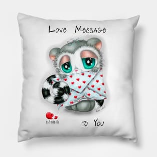 Love message to you Pillow