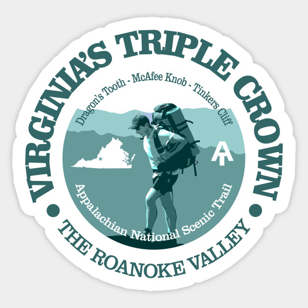 Virginia's Triple Crown (T) - Virginias Triple Crown - Sticker