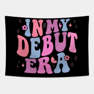 In My Debut Era Expecting Mother Outfit Wife Pregnancy Tapestry
