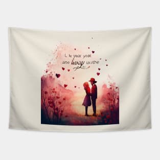 love valentines day quotes Tapestry