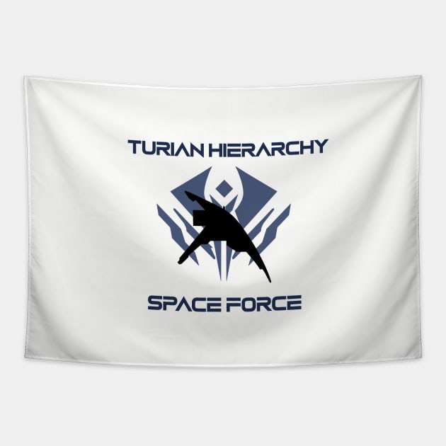 Turian Hierarchy Space Force Tapestry by missfortune-art