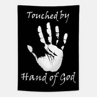 Touched by Hand of God Tapestry