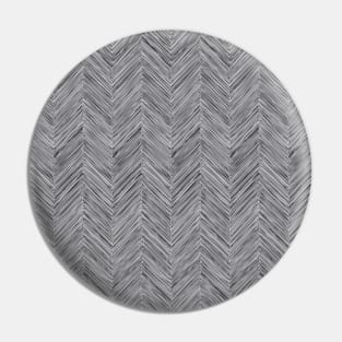 Grey Herringbone Pin