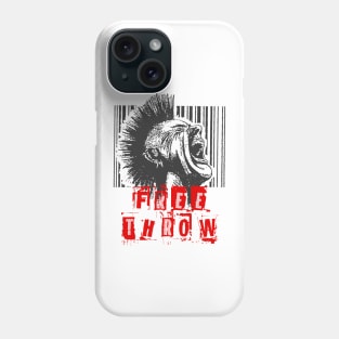 free throw on the barcode punk Phone Case