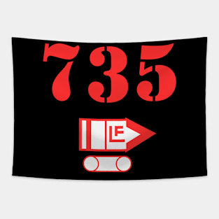 Hiss Tank 735 Tapestry