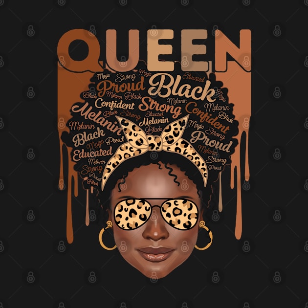 Black Woman Educated Strong Melanin Queen African American by jodesigners