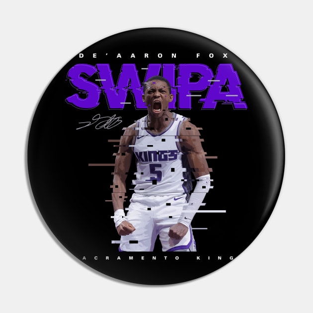 De'aaron Fox Pin by Juantamad