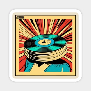 Vinyl Record Head Magnet