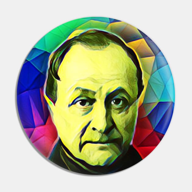 Auguste Comte Colourful Portrait | Auguste Comte Artwork 7 Pin by JustLit