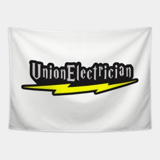 Union Electrician Wizard Tapestry