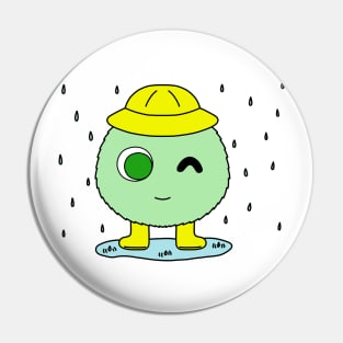 Rain Gear Puff Pin