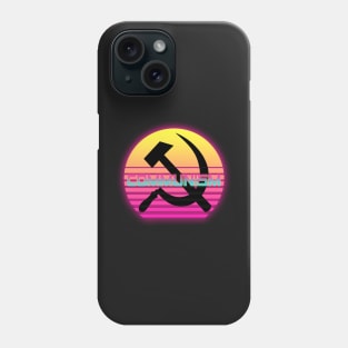 Communism Vaporwave (Alien)| Karl Marx| Vladimir Lenin| Communism| Phone Case