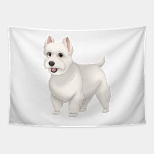 West Highland White Terrier Dog Tapestry