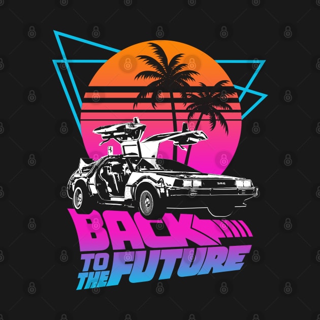 BACK TO THE FUTURE - Retro 80s style colors by ROBZILLANYC