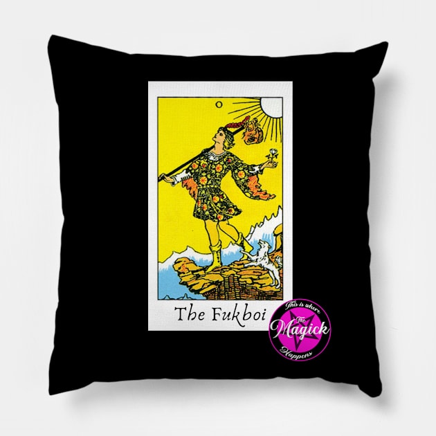 Tarot Card: The Fukboi Pillow by MagickHappens