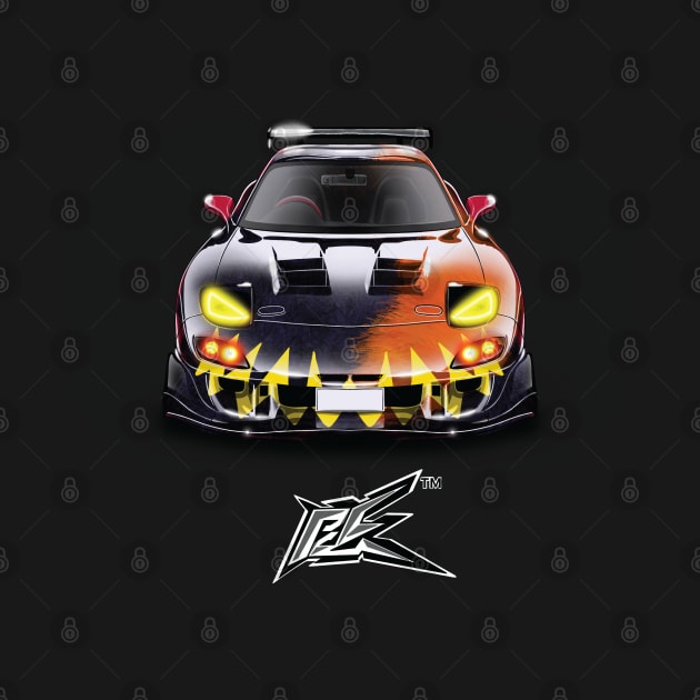 mazda rx7 fd3s haloween by naquash