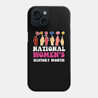 National Women's History Month Womens History Month 2024 Phone Case