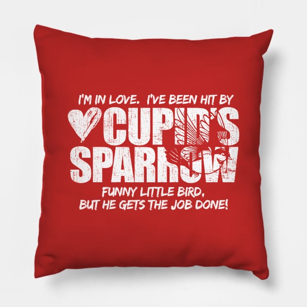 Cupid's Sparrow Series Pillow by kramericaindustees