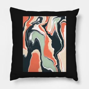 Liquid abstract painting 89 Pillow