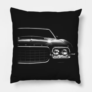 1972 ford gran torino, black shirt Pillow