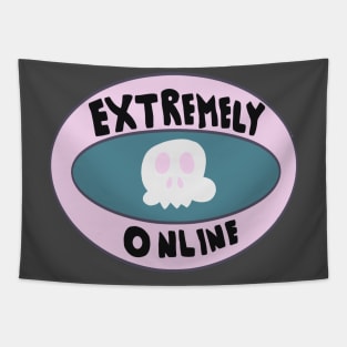 Extremely Online Tapestry