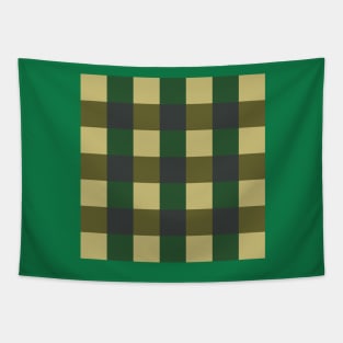 Silvervision Checkerboard Print 6 Tapestry