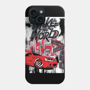 Wake the World, American Muscle Car, New York Vintage Cars Phone Case