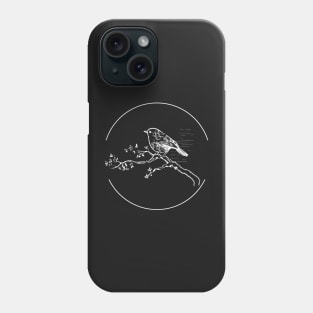 bird photography sketch Phone Case