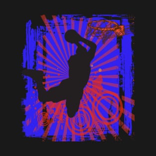 Basketball Fan Love, Graphic Design Artwork T-Shirt