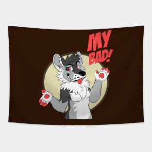 "My bad..." Wolf Tapestry