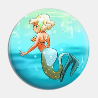 Jackie Mermaid Pin