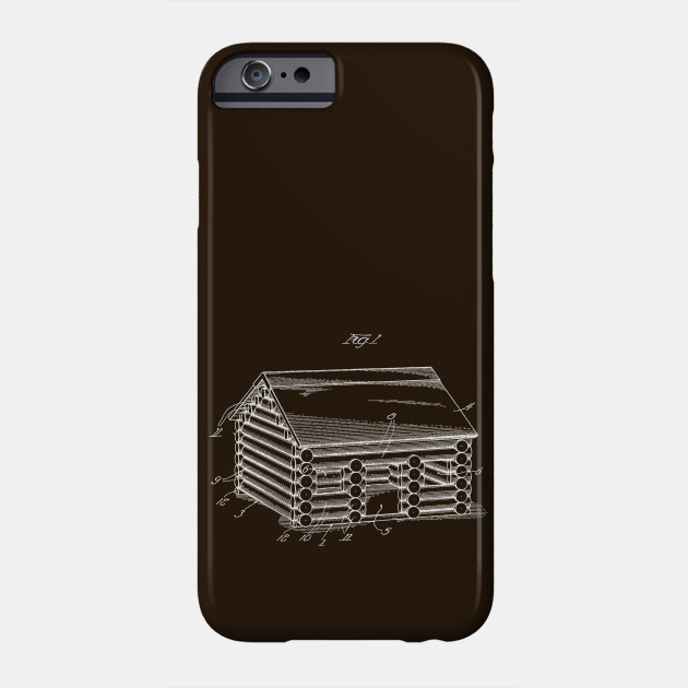Lincoln Log Cabin Toy Phone Case Teepublic Uk