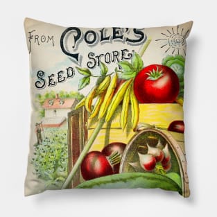 Seed Catalogue Cover Pillow