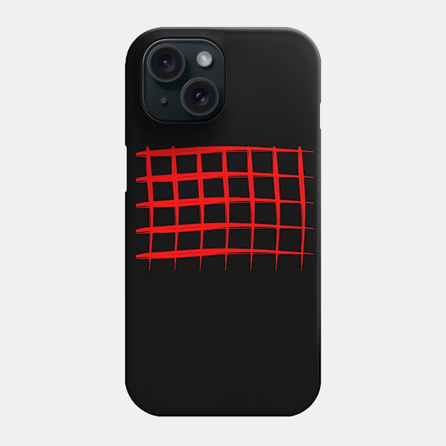 Red Stripes Phone Case by In Beauty We Trust