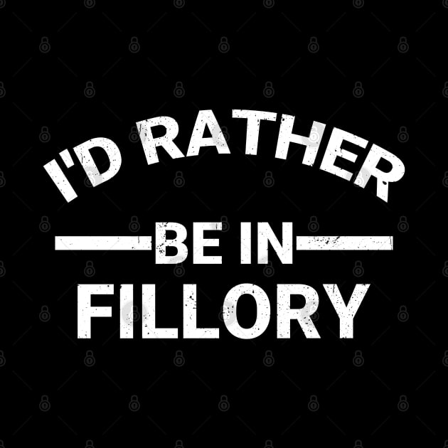 I'd Rather Be In Fillory The Magicians by TeeTypo