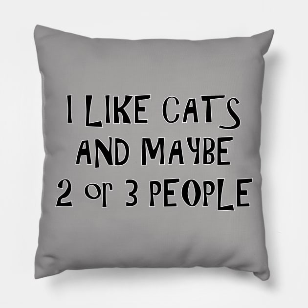 I like cats Pillow by MasterChefFR