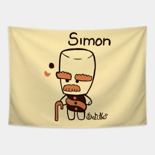 Simon - Cute Character Tapestry