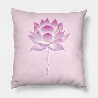 lotus flower Pillow