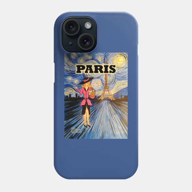 Paris Eiffel Tower Phone Case by Matt Starr Fine Art